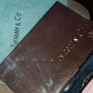 Tiffany & Co. Presidents Club card holder. Authentic Silver Plated.
